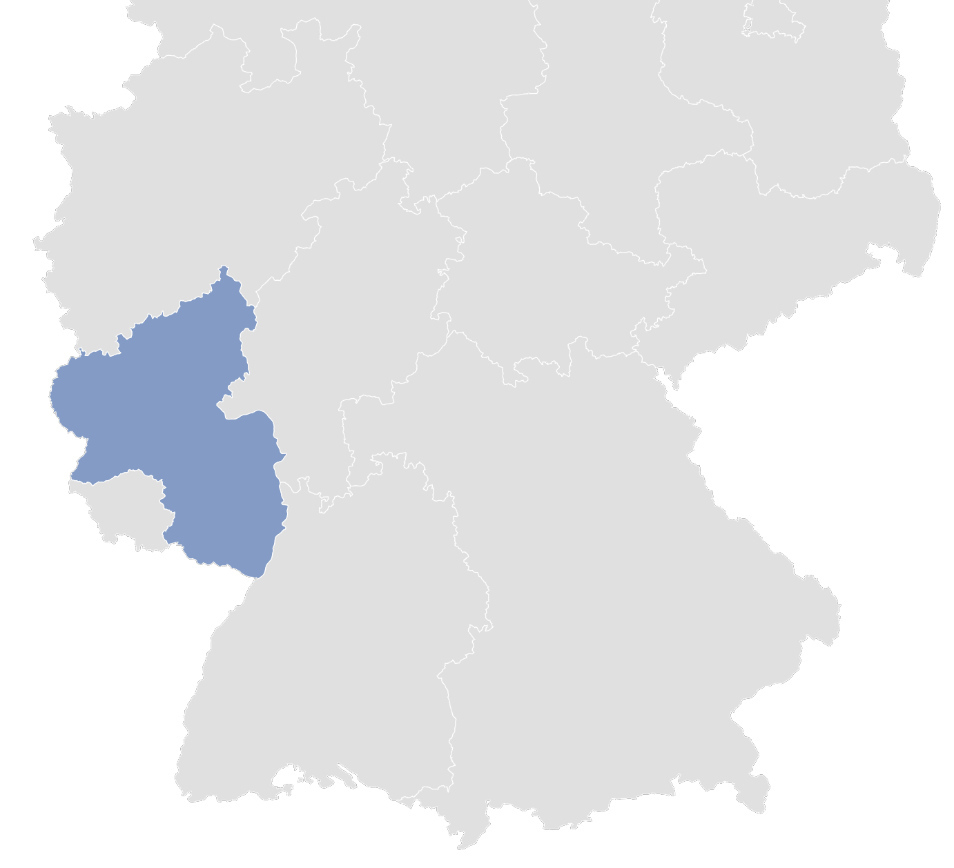 Deutschlandkarte Einsatzgebiet Brittner.NET